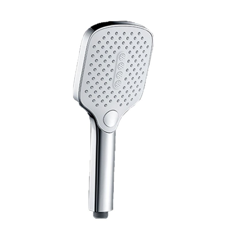Rectangular Self-Cleaning Hand Shower Adjustable Spray Pattern Wall-Mount Hand Shower Clearhalo 'Bathroom Remodel & Bathroom Fixtures' 'Home Improvement' 'home_improvement' 'home_improvement_shower_heads' 'Shower Heads' 'shower_heads' 'Showers & Bathtubs Plumbing' 'Showers & Bathtubs' 1200x1200_cbb49373-00d0-46ce-95d7-3d9ad6384a01
