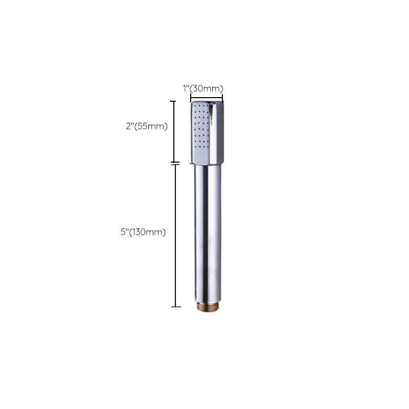 Simple Handheld Shower Head Square 304 Stainless Steel Shower Head Clearhalo 'Bathroom Remodel & Bathroom Fixtures' 'Home Improvement' 'home_improvement' 'home_improvement_shower_heads' 'Shower Heads' 'shower_heads' 'Showers & Bathtubs Plumbing' 'Showers & Bathtubs' 1200x1200_cbc07458-53ed-4f02-bd65-35a28ac79f66