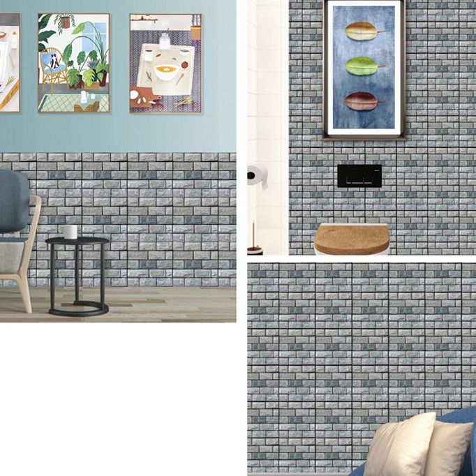 PVC Peel/Stick Backsplash Tile 3D Peel and Stick Wall Tile with Mildew Resistant Clearhalo 'Flooring 'Home Improvement' 'home_improvement' 'home_improvement_peel_stick_blacksplash' 'Peel & Stick Backsplash Tile' 'peel_stick_blacksplash' 'Walls & Ceilings' Walls and Ceiling' 1200x1200_cbf6495d-f842-4083-b94e-8b0fc9d9e090