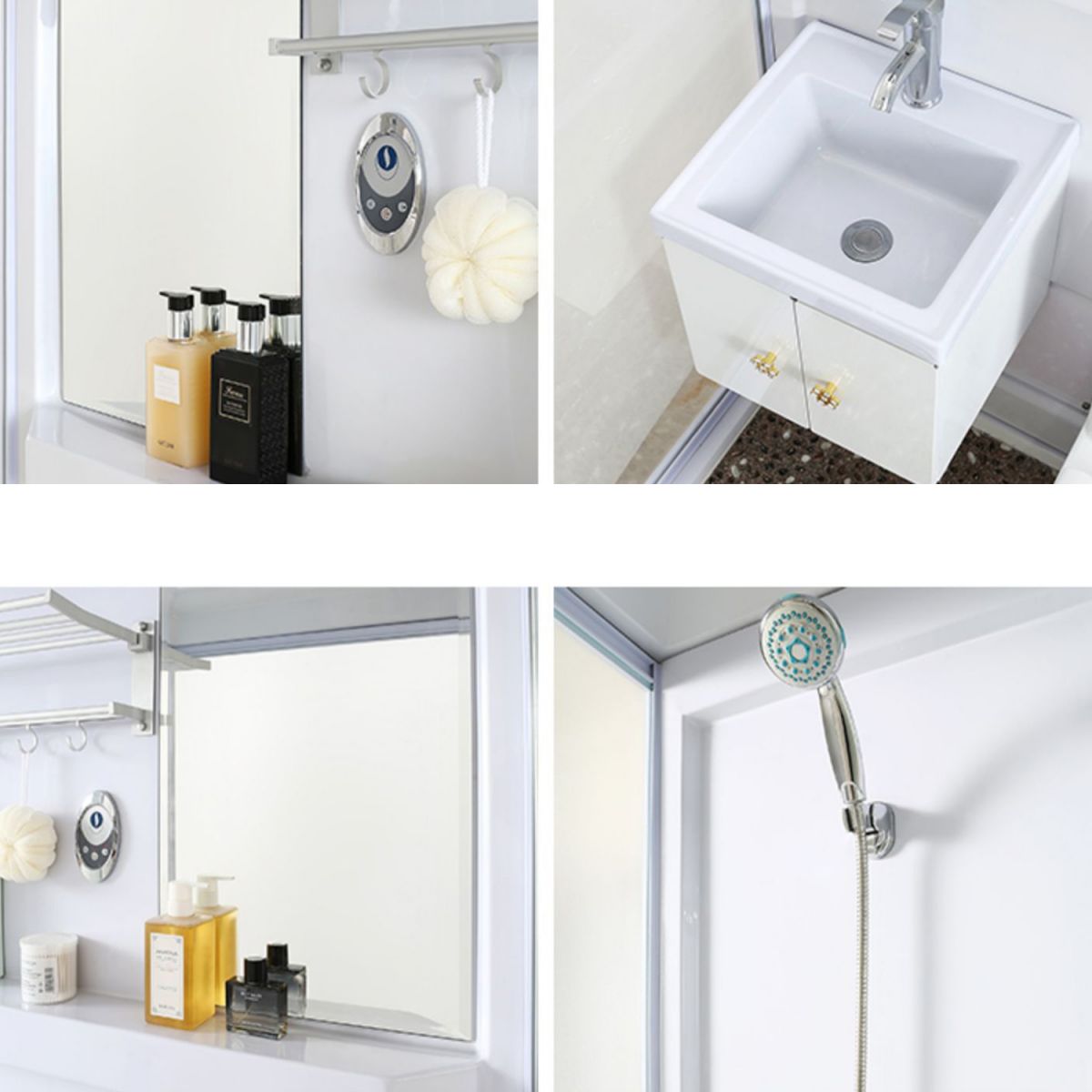 Modern Framed Shower Stall Clear Tempered Shower Stall for Bathroom Clearhalo 'Bathroom Remodel & Bathroom Fixtures' 'Home Improvement' 'home_improvement' 'home_improvement_shower_stalls_enclosures' 'Shower Stalls & Enclosures' 'shower_stalls_enclosures' 'Showers & Bathtubs' 1200x1200_cc03220b-d65e-4e5d-842f-37cd1a0db470