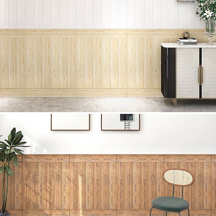Wall Paneling Wainscoting Vinyl Peel and Stick Smooth Waterproof Indoor Wall Paneling Clearhalo 'Flooring 'Home Improvement' 'home_improvement' 'home_improvement_wall_paneling' 'Wall Paneling' 'wall_paneling' 'Walls & Ceilings' Walls and Ceiling' 1200x1200_cc1eded4-d326-4e34-89d7-474a4d02aaaa