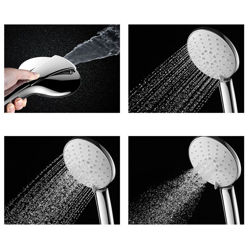 Modern Metal Handheld Shower Head Home Adjustable Spray Pattern Hand Shower Clearhalo 'Bathroom Remodel & Bathroom Fixtures' 'Home Improvement' 'home_improvement' 'home_improvement_shower_heads' 'Shower Heads' 'shower_heads' 'Showers & Bathtubs Plumbing' 'Showers & Bathtubs' 1200x1200_cc2e20fb-584e-4e00-93bb-be58c6e8c42e