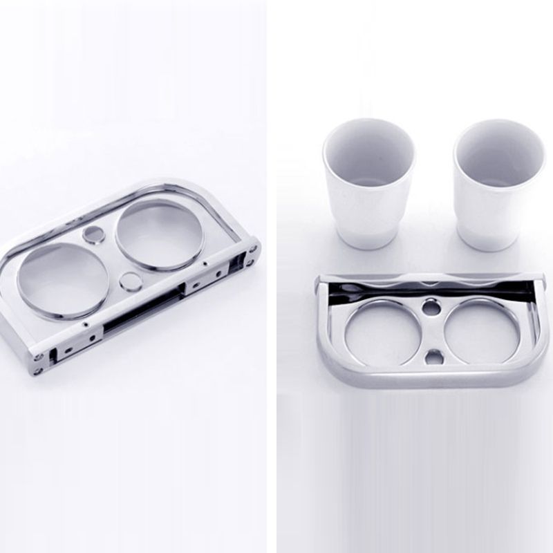 Modern Stainless Steel Bath Hardware Set Towel Bar Bath Shelf Bathroom Accessory Kit Clearhalo 'Bathroom Hardware Sets' 'Bathroom Hardware' 'Bathroom Remodel & Bathroom Fixtures' 'bathroom_hardware_sets' 'Home Improvement' 'home_improvement' 'home_improvement_bathroom_hardware_sets' 1200x1200_cc2e70f7-e560-429d-b2d3-684d394ca1a0