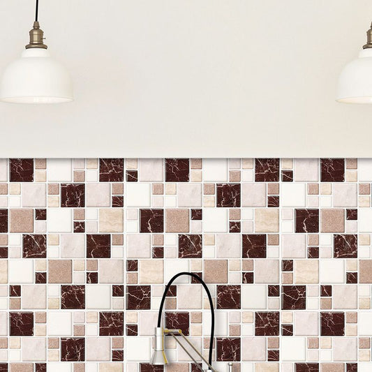 Pattern Matte Color Stone Peel and Paste Mosaic Tile Peel and Paste Tile Set of 2 Clearhalo 'Flooring 'Home Improvement' 'home_improvement' 'home_improvement_peel_stick_blacksplash' 'Peel & Stick Backsplash Tile' 'peel_stick_blacksplash' 'Walls & Ceilings' Walls and Ceiling' 1200x1200_cc3008f6-53ac-45ff-a70a-391b8aca7ab5
