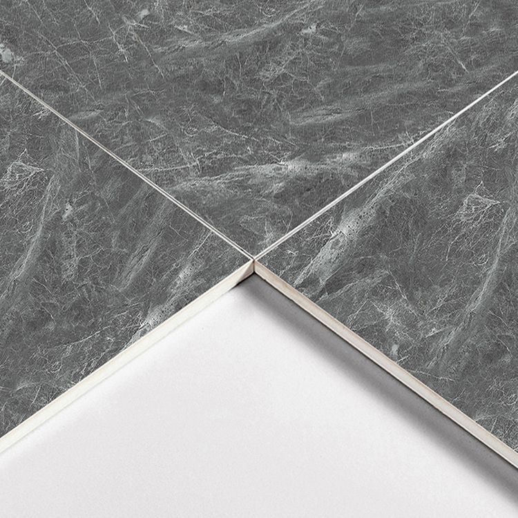 Square Floor and Wall Tile Marble Print Polished Porcelain Wall & Floor Tile Clearhalo 'Floor Tiles & Wall Tiles' 'floor_tiles_wall_tiles' 'Flooring 'Home Improvement' 'home_improvement' 'home_improvement_floor_tiles_wall_tiles' Walls and Ceiling' 1200x1200_cc656ede-3fb6-44a2-ad66-bc4cd582c021