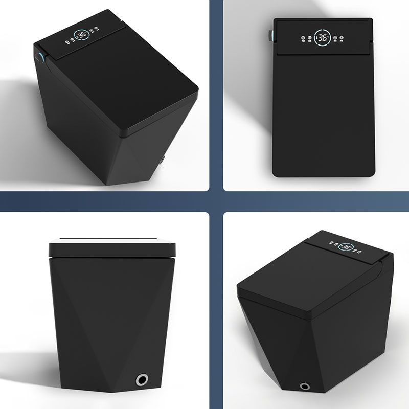 Black / Gray / White Electronic Toilet Elongated Floor Mount Bidet Clearhalo 'Bathroom Remodel & Bathroom Fixtures' 'Bidets' 'Home Improvement' 'home_improvement' 'home_improvement_bidets' 'Toilets & Bidets' 1200x1200_cc771356-0186-44fe-8b2f-99c0c18628d1