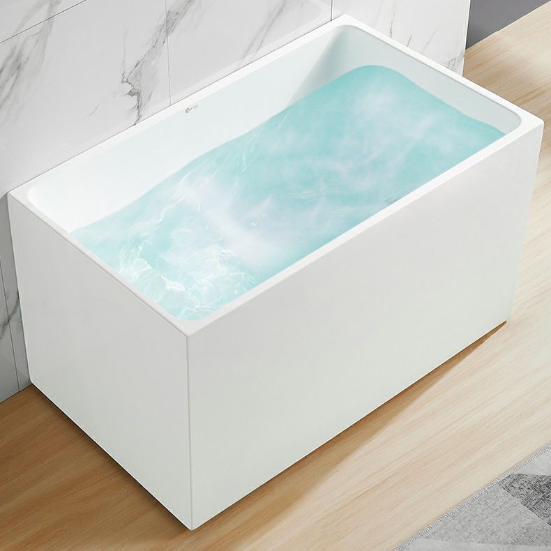 Soaking Back to Wall Bathtub Antique Finish Acrylic Bath Tub Clearhalo 'Bathroom Remodel & Bathroom Fixtures' 'Bathtubs' 'Home Improvement' 'home_improvement' 'home_improvement_bathtubs' 'Showers & Bathtubs' 1200x1200_cc79074a-cb04-44af-9175-941dd4b621f6