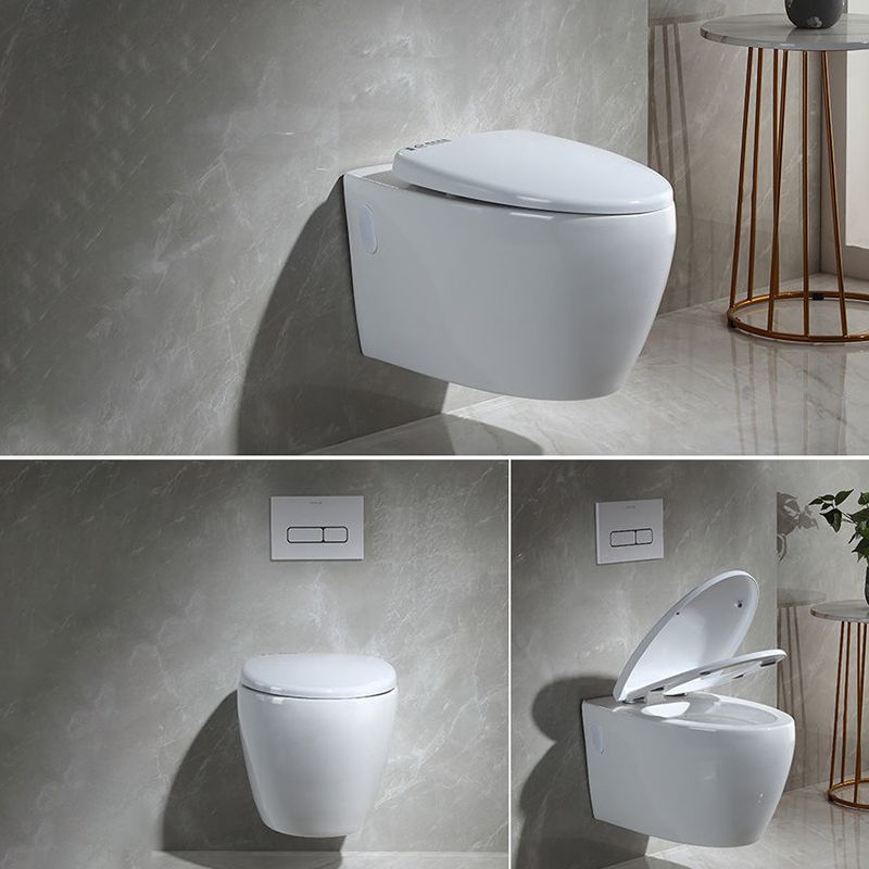 Modern Wall Mount Toilet Bowl 1-Piece Urine Toilet with Slow Close Seat for Washroom Clearhalo 'Bathroom Remodel & Bathroom Fixtures' 'Home Improvement' 'home_improvement' 'home_improvement_toilets' 'Toilets & Bidets' 'Toilets' 1200x1200_ccd55539-921b-4e92-bcfb-3319af2e4eb8