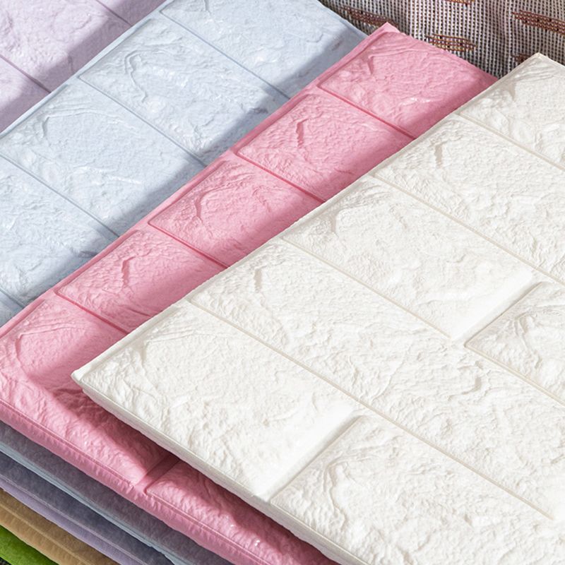 Contemporary Wall Paneling 3D Embossed Mosaic Design Waterproof Wall Ceiling Clearhalo 'Flooring 'Home Improvement' 'home_improvement' 'home_improvement_wall_paneling' 'Wall Paneling' 'wall_paneling' 'Walls & Ceilings' Walls and Ceiling' 1200x1200_ccfd8cfc-7cda-4b2b-9473-29d53a6b98c6