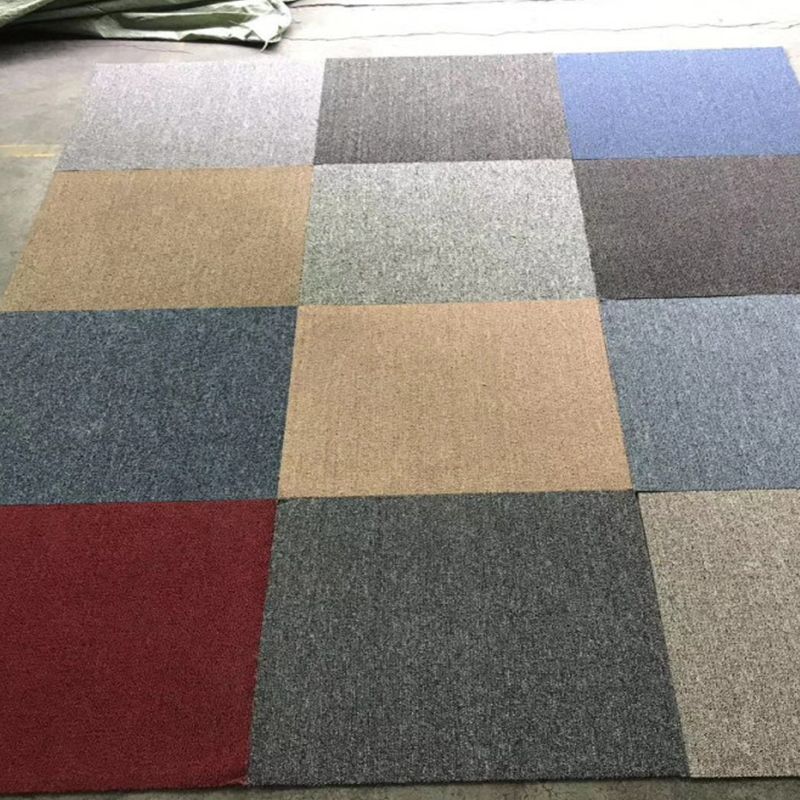 Modern Level Loop Carpet Pure Color Fade Resistant Carpet Tiles Clearhalo 'Carpet Tiles & Carpet Squares' 'carpet_tiles_carpet_squares' 'Flooring 'Home Improvement' 'home_improvement' 'home_improvement_carpet_tiles_carpet_squares' Walls and Ceiling' 1200x1200_cd30c426-9706-44f1-9ede-1f71dd4ebecf