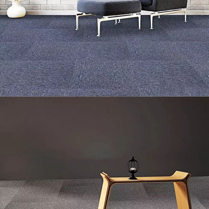 20" X 20" Carpet Tiles Glue Loose Lay Mildew Resistant Dining Room Clearhalo 'Carpet Tiles & Carpet Squares' 'carpet_tiles_carpet_squares' 'Flooring 'Home Improvement' 'home_improvement' 'home_improvement_carpet_tiles_carpet_squares' Walls and Ceiling' 1200x1200_cd5a5062-3611-475a-9085-cc03d6c6466b