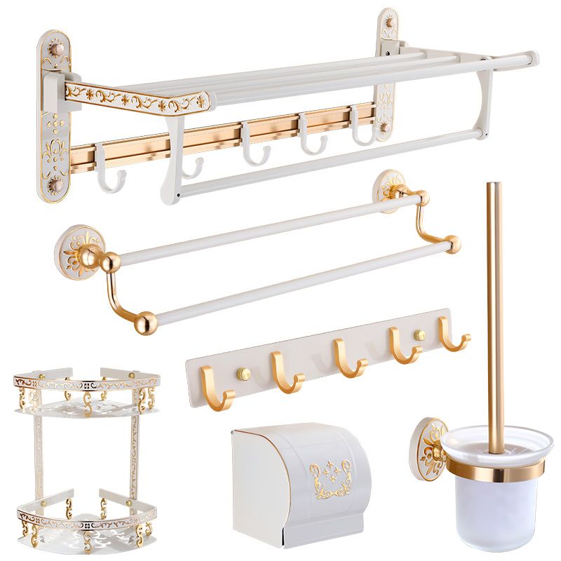 Traditional Metal Bathroom Accessory As Individual Or As a Set Clearhalo 'Bathroom Hardware Sets' 'Bathroom Hardware' 'Bathroom Remodel & Bathroom Fixtures' 'bathroom_hardware_sets' 'Home Improvement' 'home_improvement' 'home_improvement_bathroom_hardware_sets' 1200x1200_cd8a9bf3-bfa6-4010-9a5b-1d00bd9a4551
