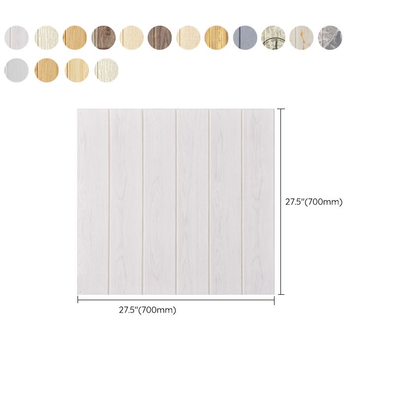 Plastic Wall Paneling Peel and Stick Waterproof Wood Planks Paneling ...