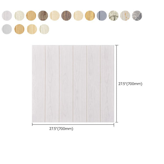 Plastic Wall Paneling Peel and Stick Waterproof Wood Planks Paneling Clearhalo 'Flooring 'Home Improvement' 'home_improvement' 'home_improvement_wall_paneling' 'Wall Paneling' 'wall_paneling' 'Walls & Ceilings' Walls and Ceiling' 1200x1200_cda19504-1dd5-4816-8b1f-10e61373a382