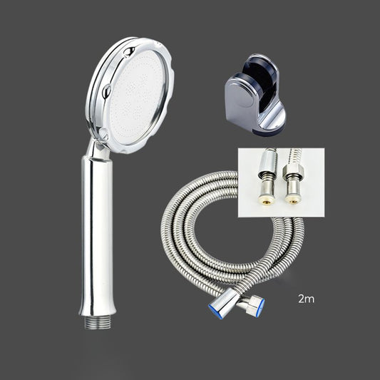 Contemporary Style Shower Head Wall-mounted Plastic Shower Head Clearhalo 'Bathroom Remodel & Bathroom Fixtures' 'Home Improvement' 'home_improvement' 'home_improvement_shower_heads' 'Shower Heads' 'shower_heads' 'Showers & Bathtubs Plumbing' 'Showers & Bathtubs' 1200x1200_cdc10ab4-468c-44ae-80c1-6774fc559fc6