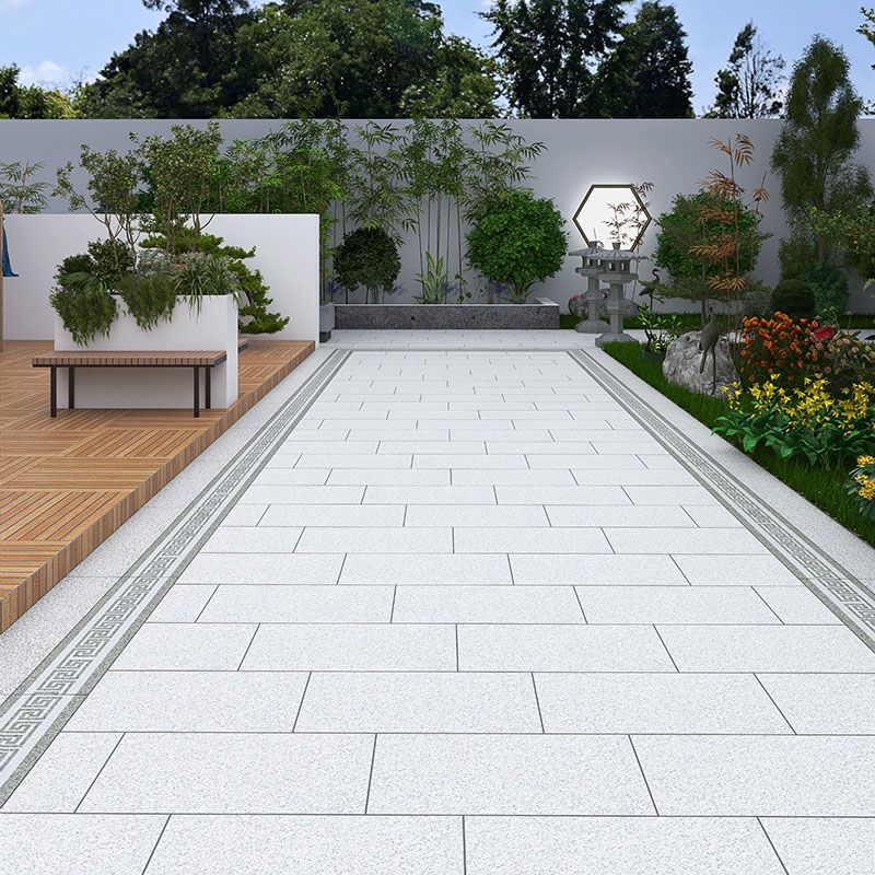 Porcelain Floor and Wall Tile Outdoor Singular Tile with Slip Resistant Clearhalo 'Floor Tiles & Wall Tiles' 'floor_tiles_wall_tiles' 'Flooring 'Home Improvement' 'home_improvement' 'home_improvement_floor_tiles_wall_tiles' Walls and Ceiling' 1200x1200_cdc22354-e7fc-4be0-8364-37e7a57642c6