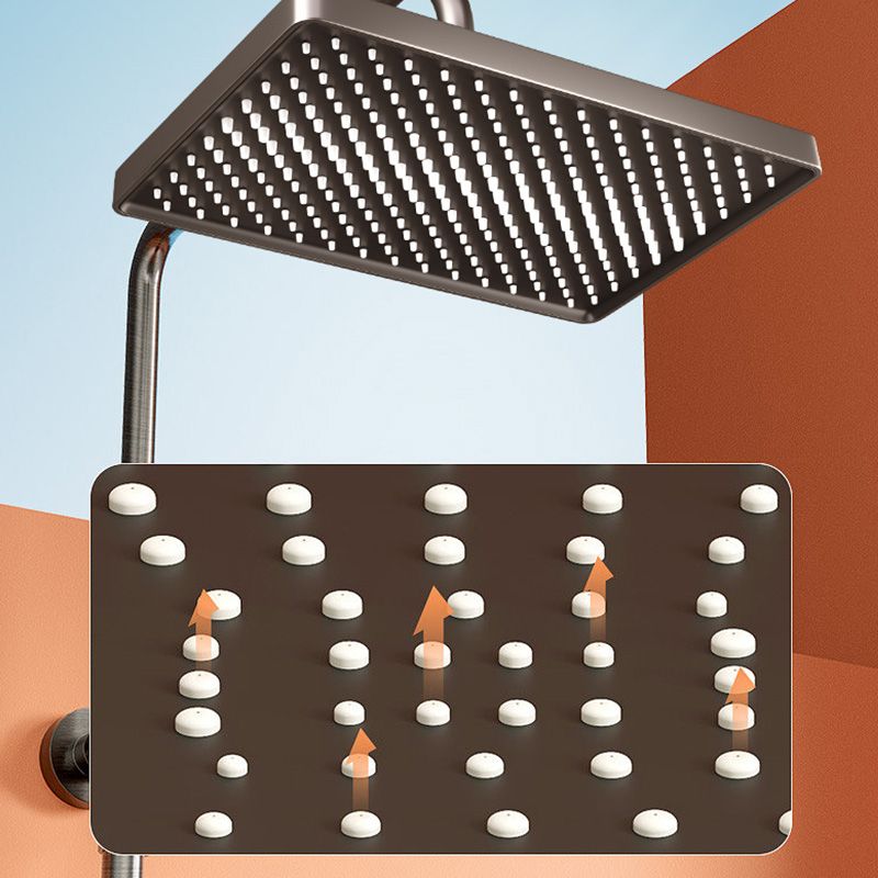 Modern Shower Faucet Adjustable Spray Pattern Shower Head Combo Clearhalo 'Bathroom Remodel & Bathroom Fixtures' 'Home Improvement' 'home_improvement' 'home_improvement_shower_faucets' 'Shower Faucets & Systems' 'shower_faucets' 'Showers & Bathtubs Plumbing' 'Showers & Bathtubs' 1200x1200_cddb593e-9a10-404e-b189-229842a6f717