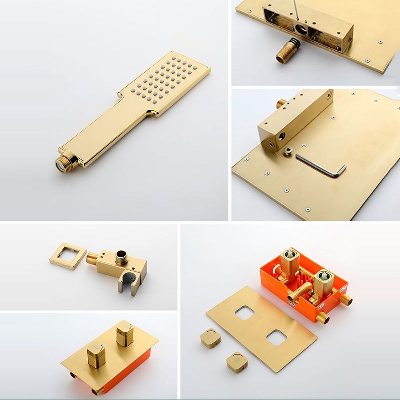 Modern Wall Mounted Metal Tub Filler Low Arc Waterfall Tub Faucet Trim Clearhalo 'Bathroom Remodel & Bathroom Fixtures' 'Bathtub Faucets' 'bathtub_faucets' 'Home Improvement' 'home_improvement' 'home_improvement_bathtub_faucets' 1200x1200_ce29ee0d-82a7-4a77-b3d8-9608afaa147d