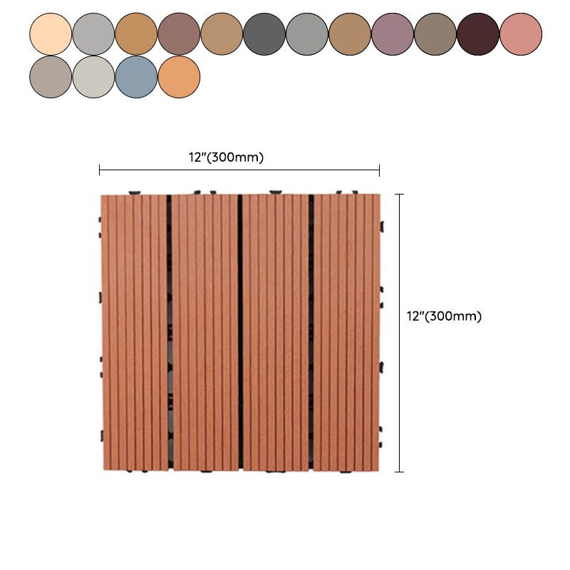 Classical Deck Tile Interlocking Wood Outdoor Flooring Flooring Tile Clearhalo 'Home Improvement' 'home_improvement' 'home_improvement_outdoor_deck_tiles_planks' 'Outdoor Deck Tiles & Planks' 'Outdoor Flooring & Tile' 'Outdoor Remodel' 'outdoor_deck_tiles_planks' 1200x1200_ce3597e5-18cc-4552-a751-8617a0f09763