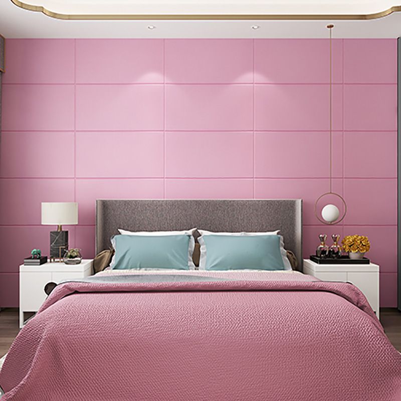 Modern Wall Panel Pure Color Peel and Stick Waterproof Wall Ceiling for Living Room Clearhalo 'Flooring 'Home Improvement' 'home_improvement' 'home_improvement_wall_paneling' 'Wall Paneling' 'wall_paneling' 'Walls & Ceilings' Walls and Ceiling' 1200x1200_ce388925-00c5-4ac5-9325-9a51b5d94a0c