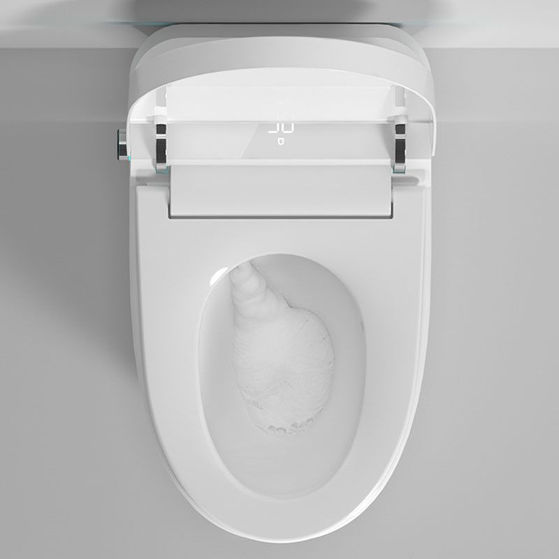 Contemporary Electronic Toilet Seat Elongated Floor Standing Bidet Clearhalo 'Bathroom Remodel & Bathroom Fixtures' 'Bidets' 'Home Improvement' 'home_improvement' 'home_improvement_bidets' 'Toilets & Bidets' 1200x1200_ce3e2ca3-b9c1-40b4-8ce4-beefa7603e08