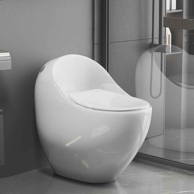 Modern Flush Toilet All-In-One Floor Mounted Porcelain Siphon Jet Toilet Bow Clearhalo 'Bathroom Remodel & Bathroom Fixtures' 'Home Improvement' 'home_improvement' 'home_improvement_toilets' 'Toilets & Bidets' 'Toilets' 1200x1200_ce458142-9942-447e-b119-f250224bc7bf