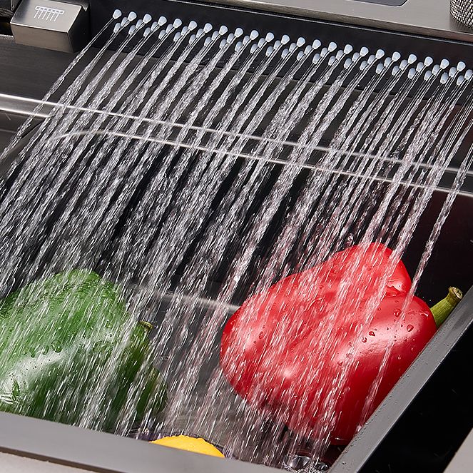 Classic Black Sink Stainless Steel Single Basin Sink with Soundproofing Clearhalo 'Home Improvement' 'home_improvement' 'home_improvement_kitchen_sinks' 'Kitchen Remodel & Kitchen Fixtures' 'Kitchen Sinks & Faucet Components' 'Kitchen Sinks' 'kitchen_sinks' 1200x1200_ce472654-dd7c-41e4-9835-bec43530b178