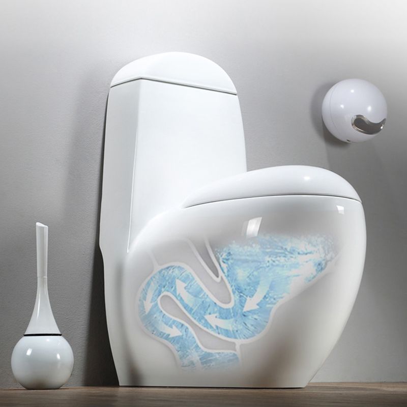 Modern Floor Mount Flush Toilet Ceramic Siphon Jet Urine Toilet for Bathroom Clearhalo 'Bathroom Remodel & Bathroom Fixtures' 'Home Improvement' 'home_improvement' 'home_improvement_toilets' 'Toilets & Bidets' 'Toilets' 1200x1200_cead7c89-f474-4b3b-b637-d8f618992aea