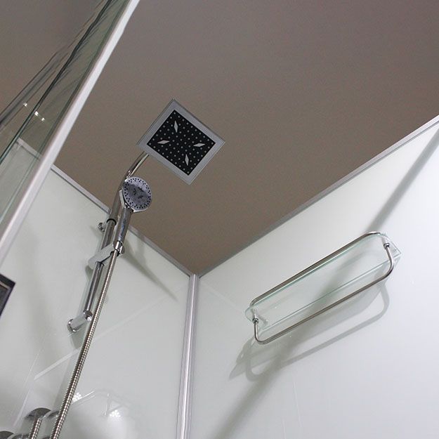 Modern Shower Kit with Base Foundation Sliding Door Shower Stall Clearhalo 'Bathroom Remodel & Bathroom Fixtures' 'Home Improvement' 'home_improvement' 'home_improvement_shower_stalls_enclosures' 'Shower Stalls & Enclosures' 'shower_stalls_enclosures' 'Showers & Bathtubs' 1200x1200_cee084f6-22f7-4ba5-876c-27795385e168