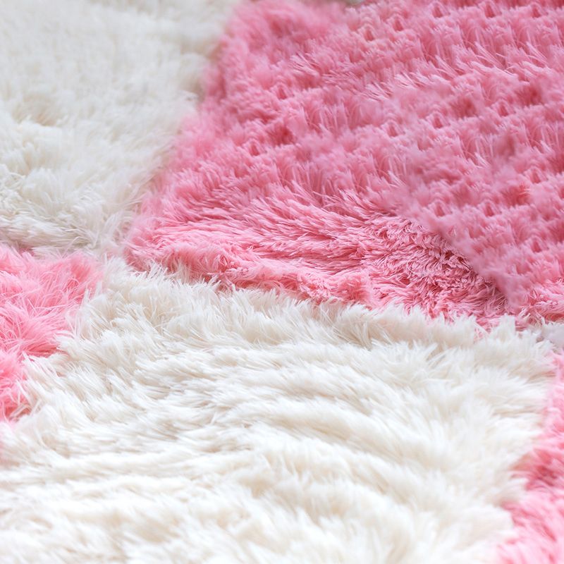 Bedroom Carpet Tiles Solid Color Square Shag Stain Resistant Carpet Tiles Clearhalo 'Carpet Tiles & Carpet Squares' 'carpet_tiles_carpet_squares' 'Flooring 'Home Improvement' 'home_improvement' 'home_improvement_carpet_tiles_carpet_squares' Walls and Ceiling' 1200x1200_ceef2ecc-1a6b-4b15-923f-749c85726f0d