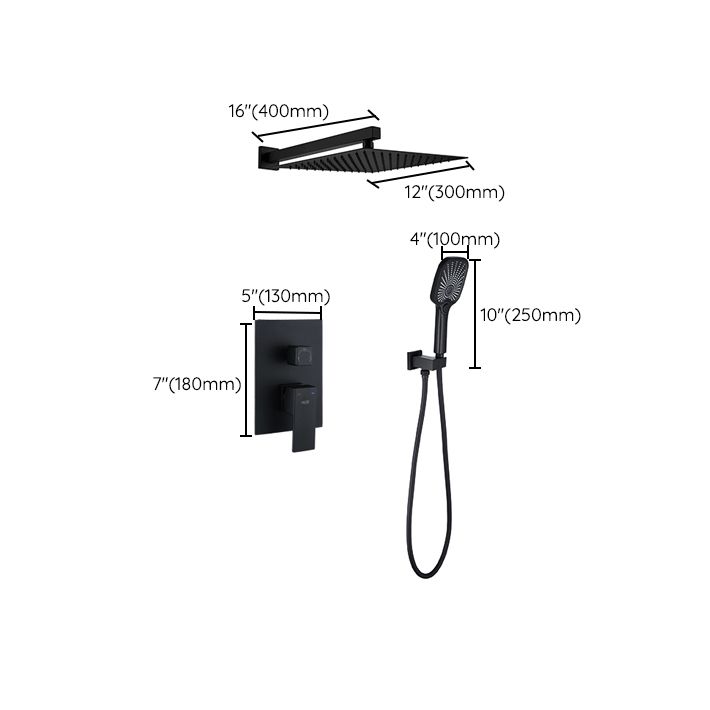 Modern Shower Set Brass Square Temperature Control Shower System Clearhalo 'Bathroom Remodel & Bathroom Fixtures' 'Home Improvement' 'home_improvement' 'home_improvement_shower_faucets' 'Shower Faucets & Systems' 'shower_faucets' 'Showers & Bathtubs Plumbing' 'Showers & Bathtubs' 1200x1200_cf744ade-633f-4f61-8f99-4de0386f4d4a