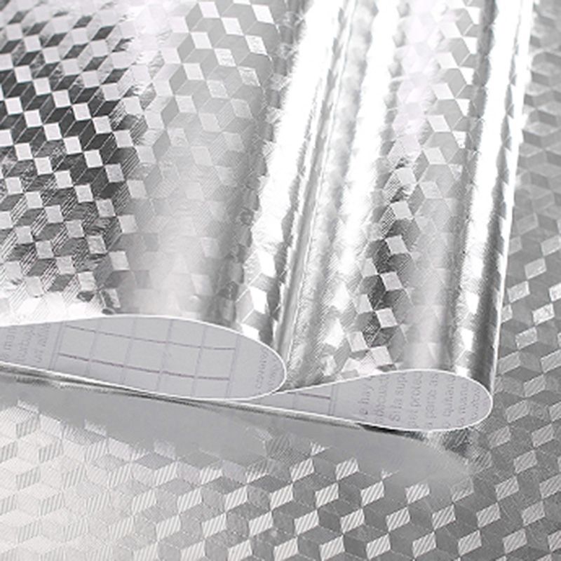 Single Tile Wallpaper Contemporary Kitchen Peel and Stick Backsplash Clearhalo 'Flooring 'Home Improvement' 'home_improvement' 'home_improvement_peel_stick_blacksplash' 'Peel & Stick Backsplash Tile' 'peel_stick_blacksplash' 'Walls & Ceilings' Walls and Ceiling' 1200x1200_cf7de521-d92c-4d2e-8b12-7e934b08e014