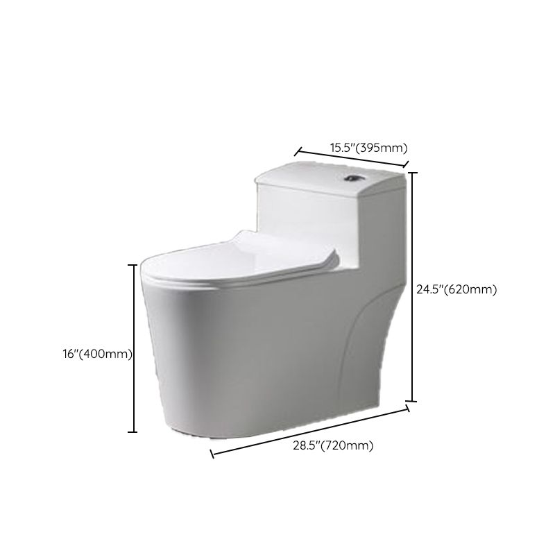Contemporary Ceramic Toilet Bowl Floor Mounted Urine Toilet with Spray Gun for Washroom Clearhalo 'Bathroom Remodel & Bathroom Fixtures' 'Home Improvement' 'home_improvement' 'home_improvement_toilets' 'Toilets & Bidets' 'Toilets' 1200x1200_cf8c1278-0f49-445d-9aac-72c09490b6fe