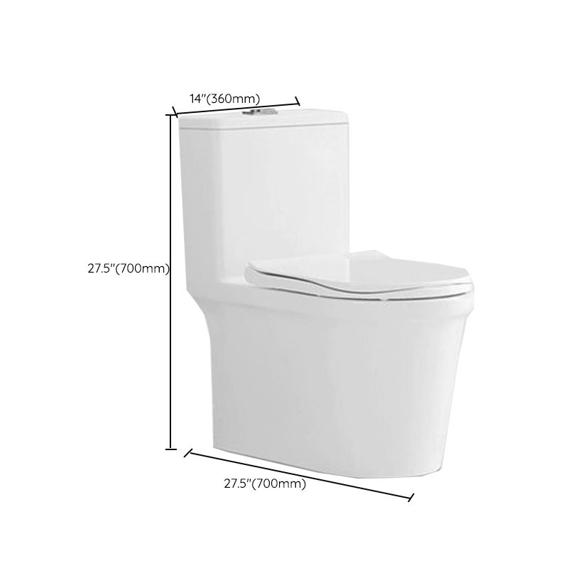 Modern Flush Toilet Floor Mounted Siphon Jet ABS Toilet Bowl Clearhalo 'Bathroom Remodel & Bathroom Fixtures' 'Home Improvement' 'home_improvement' 'home_improvement_toilets' 'Toilets & Bidets' 'Toilets' 1200x1200_cf9a55c6-7f08-425b-a977-c8f2c2ab80c1