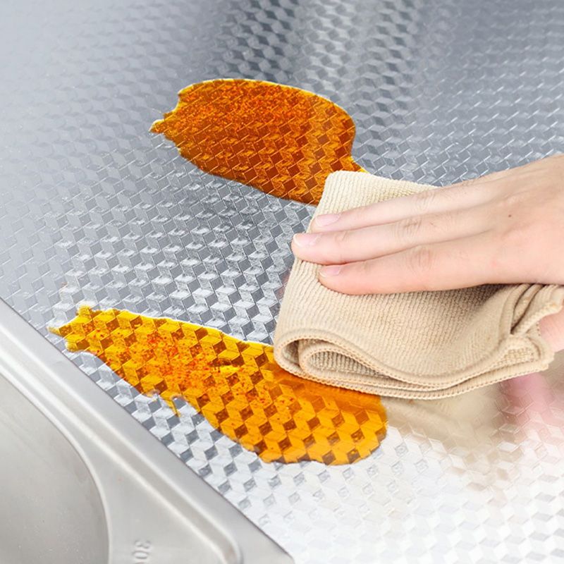 Single Tile Wallpaper Contemporary Kitchen Peel and Stick Backsplash Clearhalo 'Flooring 'Home Improvement' 'home_improvement' 'home_improvement_peel_stick_blacksplash' 'Peel & Stick Backsplash Tile' 'peel_stick_blacksplash' 'Walls & Ceilings' Walls and Ceiling' 1200x1200_cfa2deb2-950c-4da2-b895-c94e9a901ed8