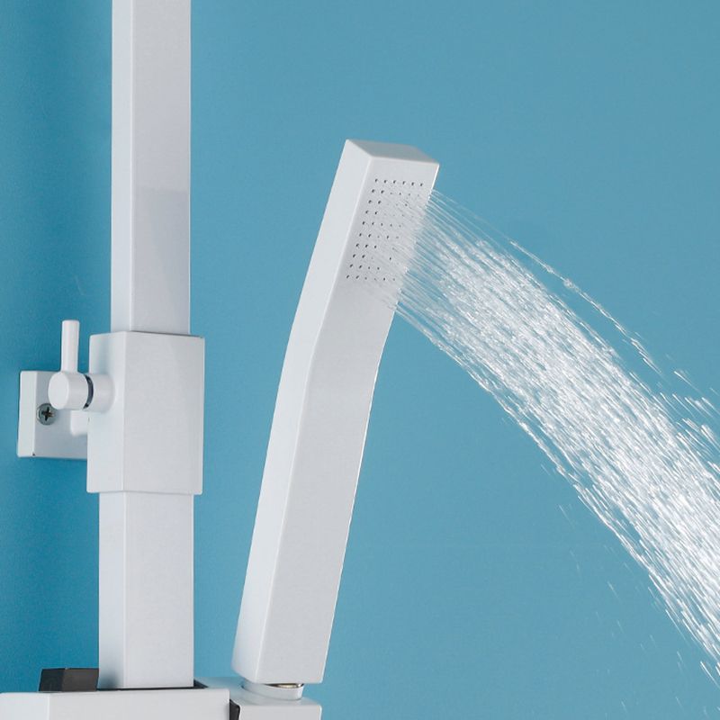 Arm Shower Faucet Wall Mounted Shower Metal Shower System with Slide Bar Clearhalo 'Bathroom Remodel & Bathroom Fixtures' 'Home Improvement' 'home_improvement' 'home_improvement_shower_faucets' 'Shower Faucets & Systems' 'shower_faucets' 'Showers & Bathtubs Plumbing' 'Showers & Bathtubs' 1200x1200_cfb14572-0a76-4d02-b601-3b654591072b