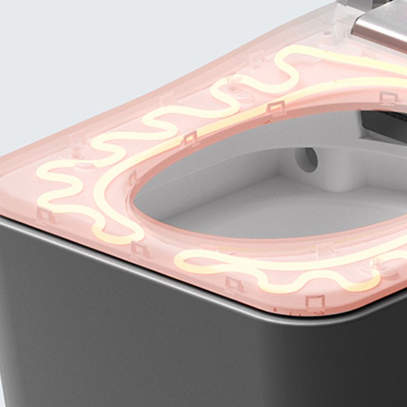 Modern Floor Mount Flush Toilet Siphon Jet Urine Toilet with Heated Seat for Bathroom Clearhalo 'Bathroom Remodel & Bathroom Fixtures' 'Home Improvement' 'home_improvement' 'home_improvement_toilets' 'Toilets & Bidets' 'Toilets' 1200x1200_cfb8b84c-732d-4edc-b488-f4840f14fe4d