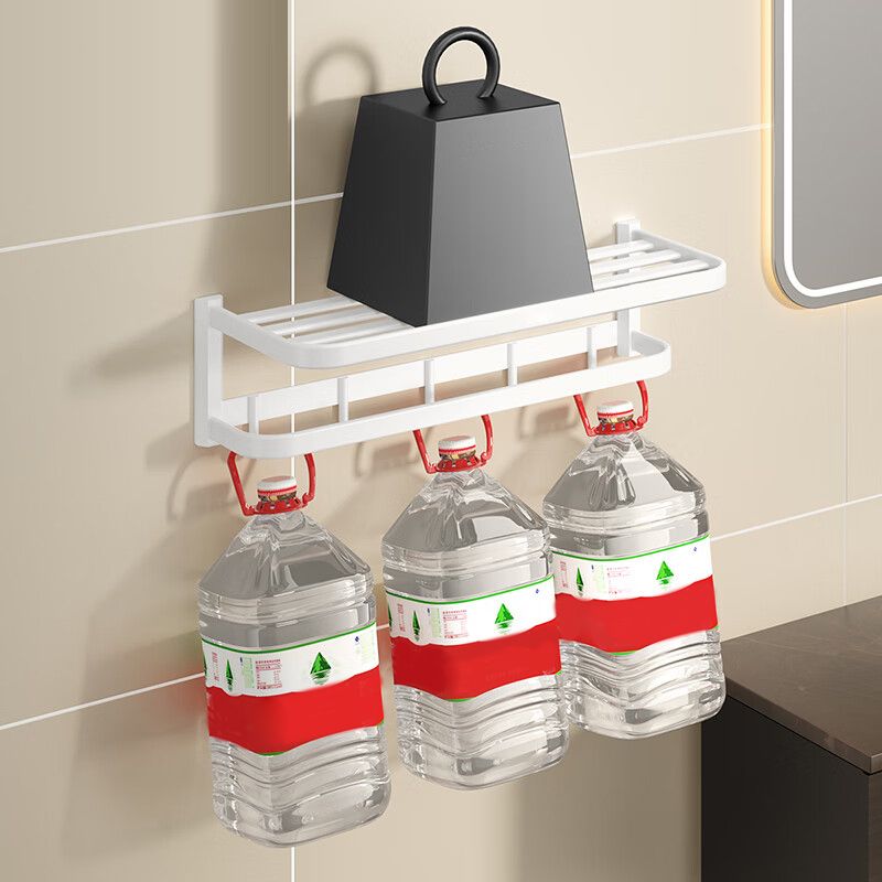 Metal Drill and Screw Mount Bathroom Accessories Hardware Set Clearhalo 'Bathroom Hardware Sets' 'Bathroom Hardware' 'Bathroom Remodel & Bathroom Fixtures' 'bathroom_hardware_sets' 'Home Improvement' 'home_improvement' 'home_improvement_bathroom_hardware_sets' 1200x1200_cfc7e4ae-2bfc-47c7-8231-ba14051361b7