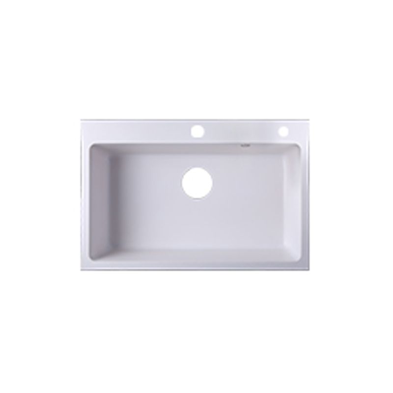 Quartz Kitchen Sink Contemporary 1-Bowl Kitchen Sink with Strainer Clearhalo 'Home Improvement' 'home_improvement' 'home_improvement_kitchen_sinks' 'Kitchen Remodel & Kitchen Fixtures' 'Kitchen Sinks & Faucet Components' 'Kitchen Sinks' 'kitchen_sinks' 1200x1200_d00c25e1-596b-4aa2-8e91-cbfb90d684b2