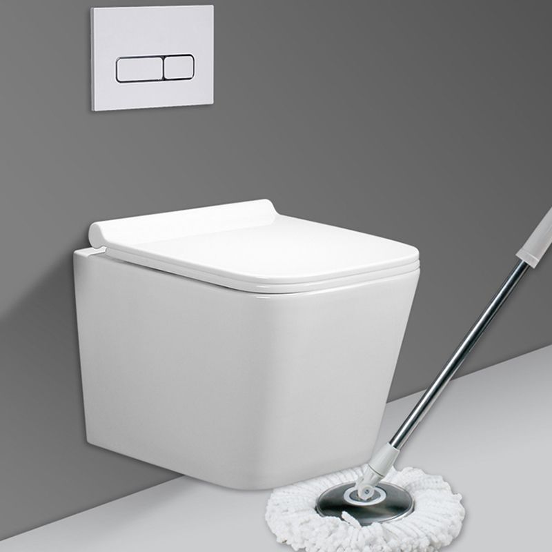Modern Wall Hung Toilet Bowl One-Piece Urine Toilet with Seat for Washroom Clearhalo 'Bathroom Remodel & Bathroom Fixtures' 'Home Improvement' 'home_improvement' 'home_improvement_toilets' 'Toilets & Bidets' 'Toilets' 1200x1200_d01863cb-9249-4863-a8c3-8eed83140802