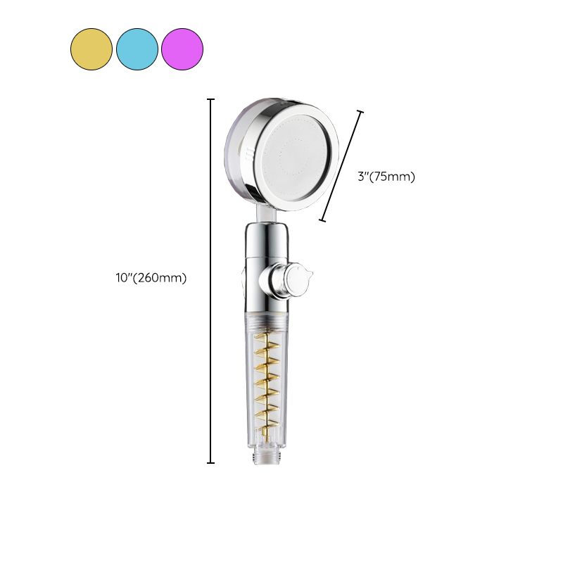 Plastic Shower Head Modern Style Plastic Adjustable Shower Head Clearhalo 'Bathroom Remodel & Bathroom Fixtures' 'Home Improvement' 'home_improvement' 'home_improvement_shower_heads' 'Shower Heads' 'shower_heads' 'Showers & Bathtubs Plumbing' 'Showers & Bathtubs' 1200x1200_d034c6ae-d784-4f64-b2fa-daf02f649a59