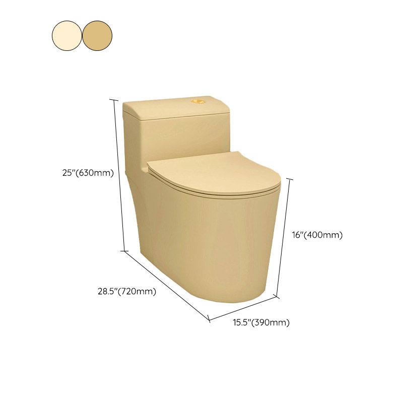 Floor Mount Toilet Traditional Skirted One-Piece Flush Toilet with Slow Close Seat Clearhalo 'Bathroom Remodel & Bathroom Fixtures' 'Home Improvement' 'home_improvement' 'home_improvement_toilets' 'Toilets & Bidets' 'Toilets' 1200x1200_d03bebd6-372a-4634-acc6-2cc0b516571d