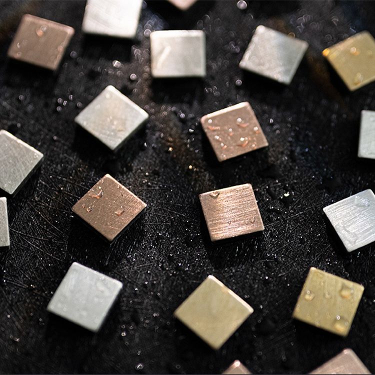 Mosaic Tile Wallpaper Square Shape Peel & Stick Mosaic Tile with Metal Look Clearhalo 'Flooring 'Home Improvement' 'home_improvement' 'home_improvement_peel_stick_blacksplash' 'Peel & Stick Backsplash Tile' 'peel_stick_blacksplash' 'Walls & Ceilings' Walls and Ceiling' 1200x1200_d03cb04e-2c7a-4ef7-be2e-cddbc1a47694