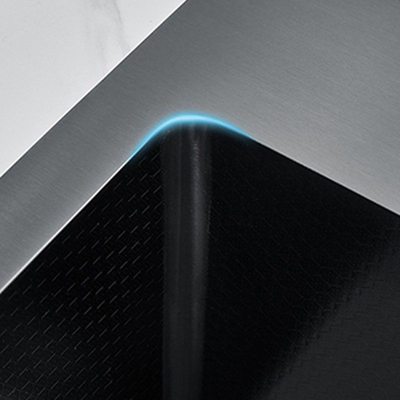 Contemporary Style Kitchen Sink Stainless Steel Kitchen Sink with Basket Strainer Clearhalo 'Home Improvement' 'home_improvement' 'home_improvement_kitchen_sinks' 'Kitchen Remodel & Kitchen Fixtures' 'Kitchen Sinks & Faucet Components' 'Kitchen Sinks' 'kitchen_sinks' 1200x1200_d04e62f3-4211-4ca0-aaa6-a5f406a96b0b