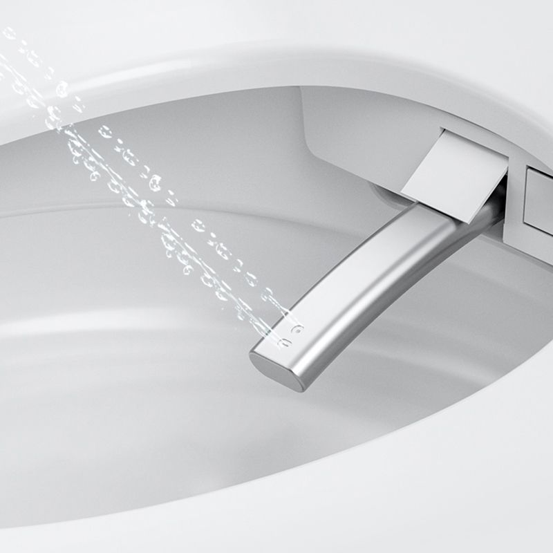 Elongated Smart Toilet White Floor Standing Bidet with Heated Seat Clearhalo 'Bathroom Remodel & Bathroom Fixtures' 'Bidets' 'Home Improvement' 'home_improvement' 'home_improvement_bidets' 'Toilets & Bidets' 1200x1200_d04fcecb-9eb1-4242-aca1-a332ddce1ddc
