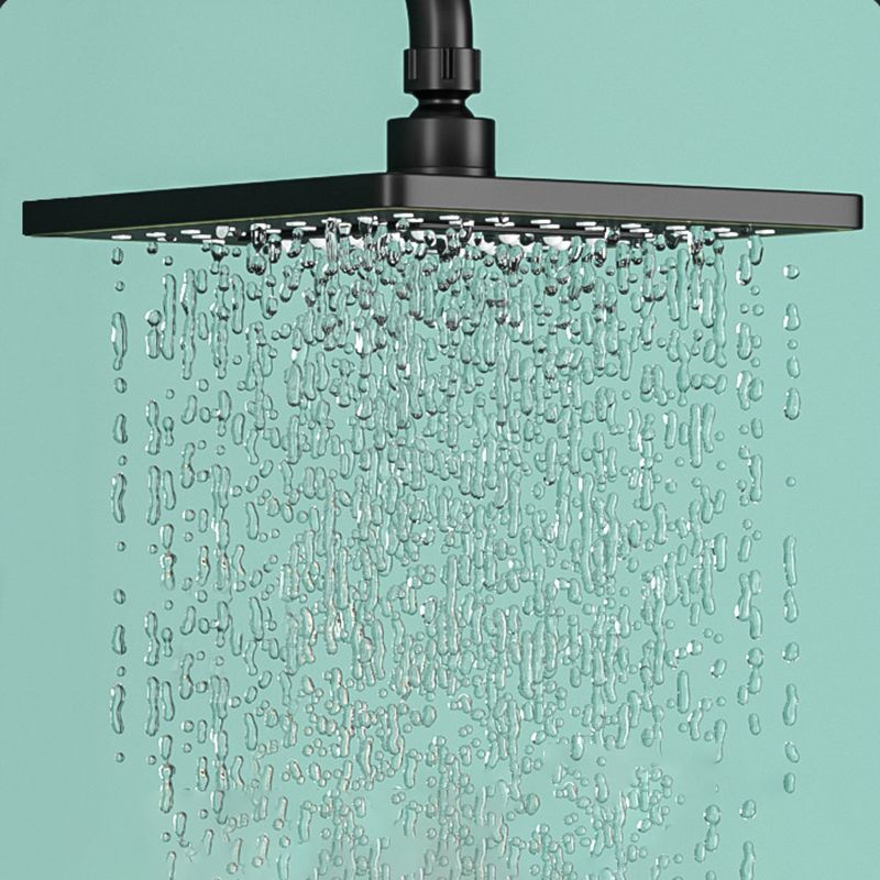Modern Shower System Metal Adjustable Shower Head Wall Mounted Shower Head Combo Clearhalo 'Bathroom Remodel & Bathroom Fixtures' 'Home Improvement' 'home_improvement' 'home_improvement_shower_faucets' 'Shower Faucets & Systems' 'shower_faucets' 'Showers & Bathtubs Plumbing' 'Showers & Bathtubs' 1200x1200_d05caed7-9528-40dd-ae90-dba5e2b22486