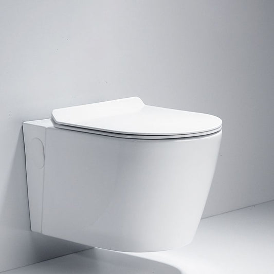 Modern White Siphon Jet Flush Toilet One-Piece Wall-mount Toilet for Bathroom Clearhalo 'Bathroom Remodel & Bathroom Fixtures' 'Home Improvement' 'home_improvement' 'home_improvement_toilets' 'Toilets & Bidets' 'Toilets' 1200x1200_d0671785-855c-4db9-8876-b91e80f6c9d6