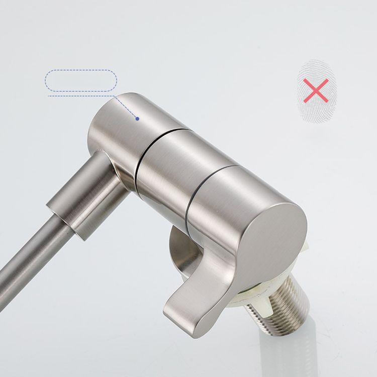 Modern Single Level Bar Faucet 1 Hole No Sensor Kitchen Faucet Clearhalo 'Home Improvement' 'home_improvement' 'home_improvement_kitchen_faucets' 'Kitchen Faucets' 'Kitchen Remodel & Kitchen Fixtures' 'Kitchen Sinks & Faucet Components' 'kitchen_faucets' 1200x1200_d077eedc-8cd2-42ec-9695-72e02d3d9a57