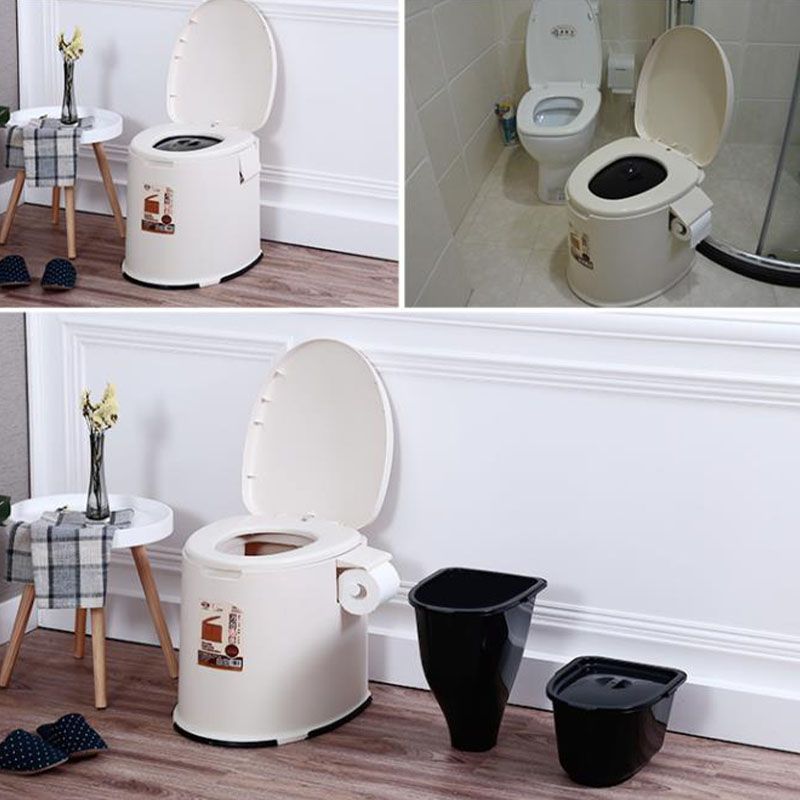 Contemporary Plastic Toilet Floor Mounted Toilet Bowl with Seat for Bathroom Clearhalo 'Bathroom Remodel & Bathroom Fixtures' 'Home Improvement' 'home_improvement' 'home_improvement_toilets' 'Toilets & Bidets' 'Toilets' 1200x1200_d07d72b5-7cd3-4cf4-8129-a9920cceeb4b