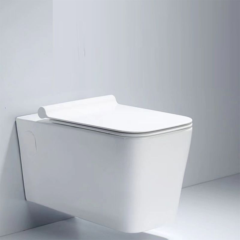 Modern Ceramic White Flush Toilet Wall Hung Urine Toilet with Seat for Bathroom Clearhalo 'Bathroom Remodel & Bathroom Fixtures' 'Home Improvement' 'home_improvement' 'home_improvement_toilets' 'Toilets & Bidets' 'Toilets' 1200x1200_d0ac4819-14c6-4f5c-9a68-e461947d9135